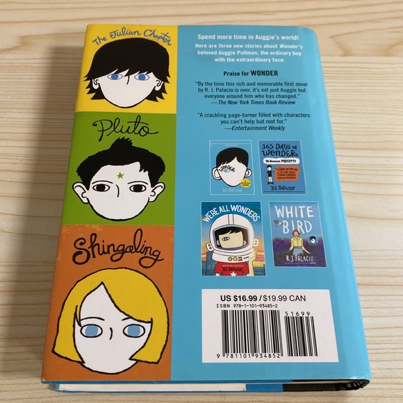 Auggie & Me Book by R.J. Palacio - Picture 5 of 7